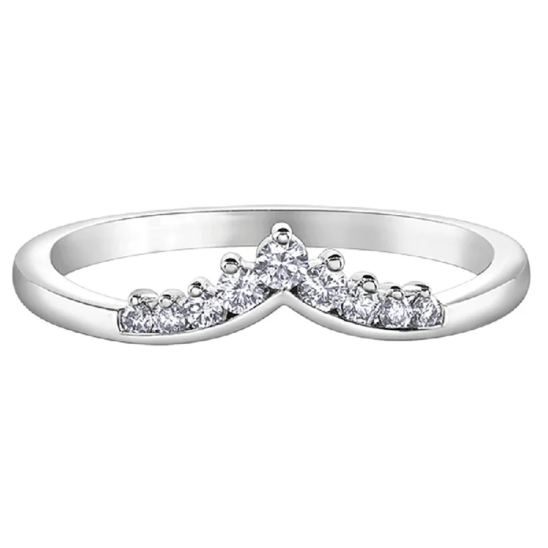 Art Deco - Inspired Women's Diamond Rings with Geometric Designs and Baguette - Cut DiamondsTiara-Inspired Diamond Band