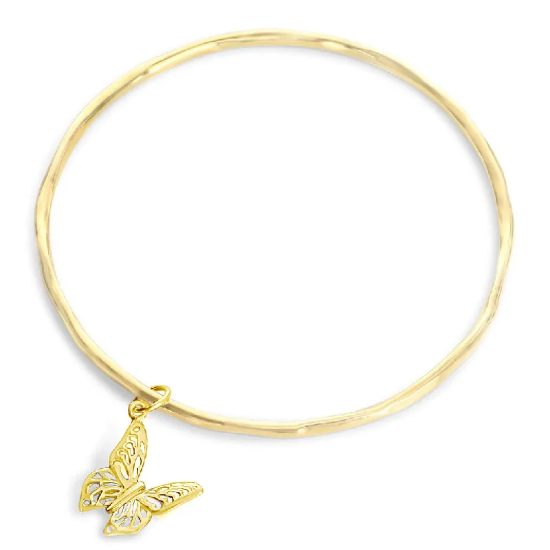 Chamm Bracelets for womenButterfly Bangle | Gold