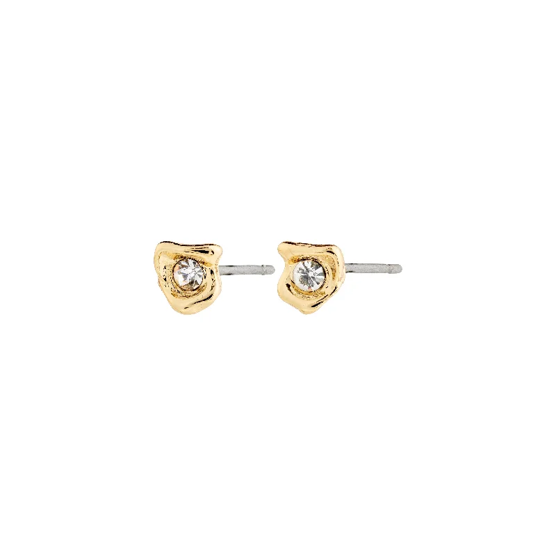 Rainbow - Colored Enameled Butterfly Stud Earrings for a Playful and Colorful StatementGWP campaign, DUNE earrings gold-plated