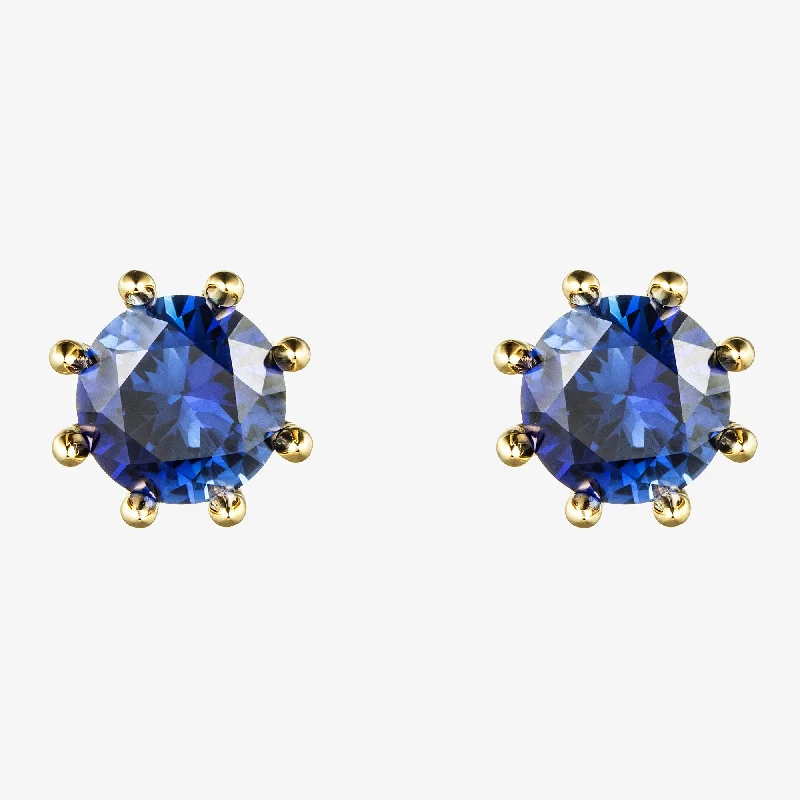 Matte - Finish Titanium Hexagon Stud Earrings for a Sleek and Contemporary StyleCIRCLE ESTATE EARRINGS