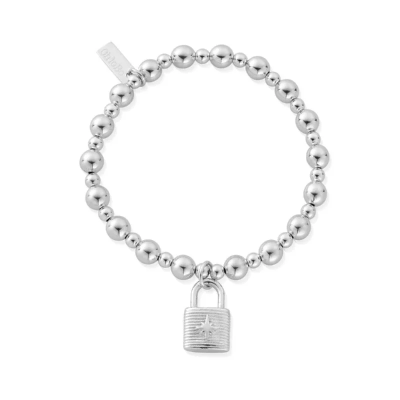 Affordable Chamm BraceletsMini Small Ball Padlock Bracelet