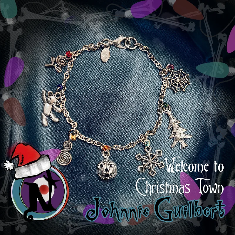 Affordable Chamm BraceletsWelcome To Christmas Town NTIO Twisted Christmas Bracelet/Choker by Johnnie Guilbert