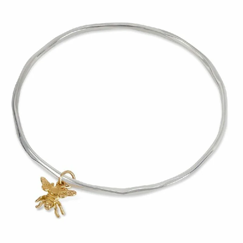 Chamm Bracelets for womenBee Bangle | Silver - Gold