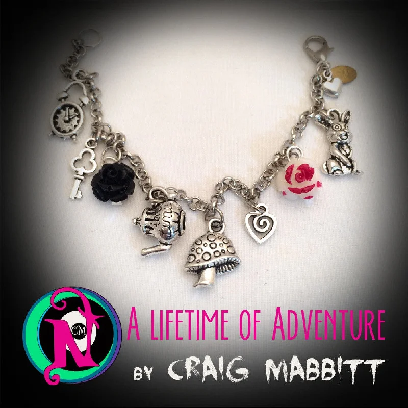 Chamm Bracelets for gift ideasA Lifetime of Adventure NTIO Charm Bracelet/Choker by Craig Mabbit