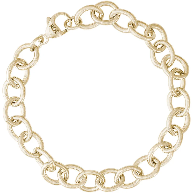 Chamm Bracelets for everyday wearRolo Charm Bracelet in Yellow Gold