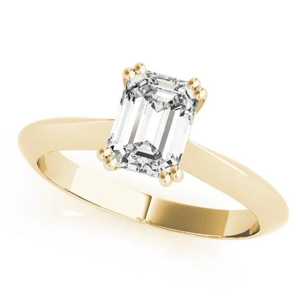 Art Deco Engagement Rings with Geometric Patterns and Baguette - Cut Diamond AccentsElina Diamond Engagement Ring Setting