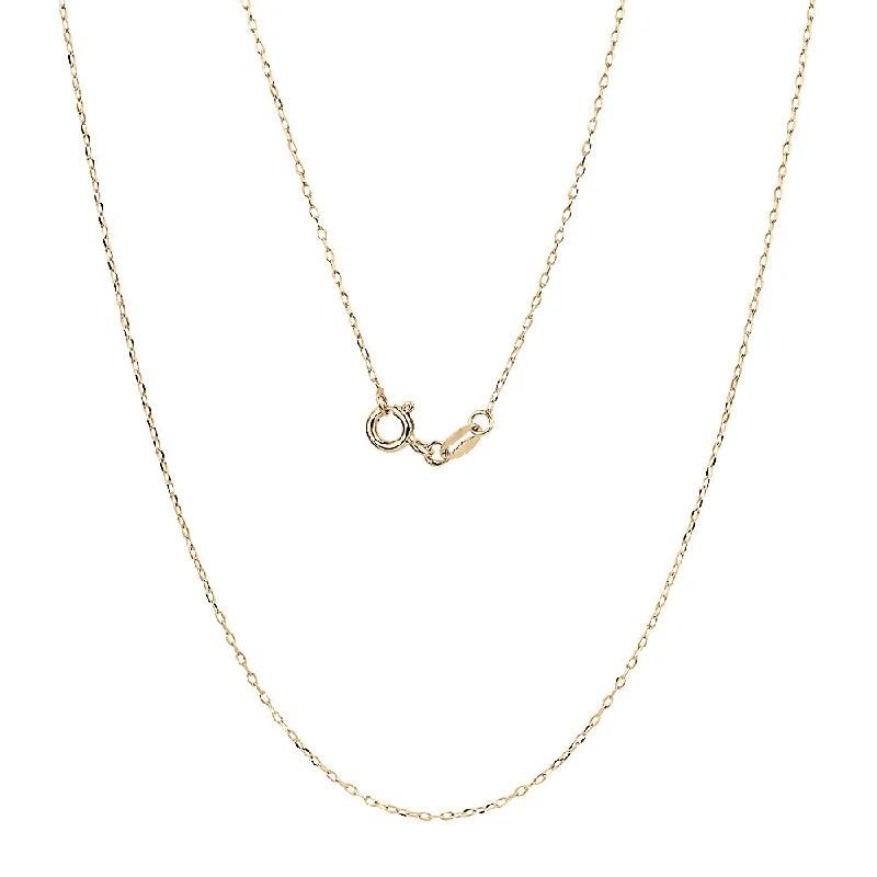 Diamond-studded pendants for anniversaries45cm forzatina chain in 10 carat yellow gold