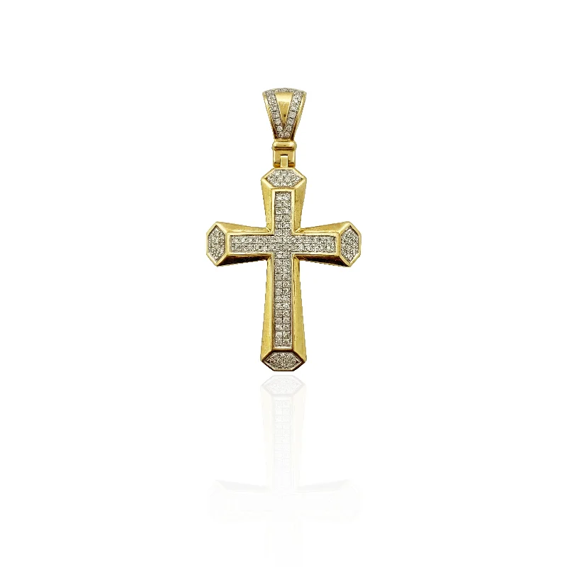 Vintage coin pendants for antique looksDiamond Cross Pendant (10K).