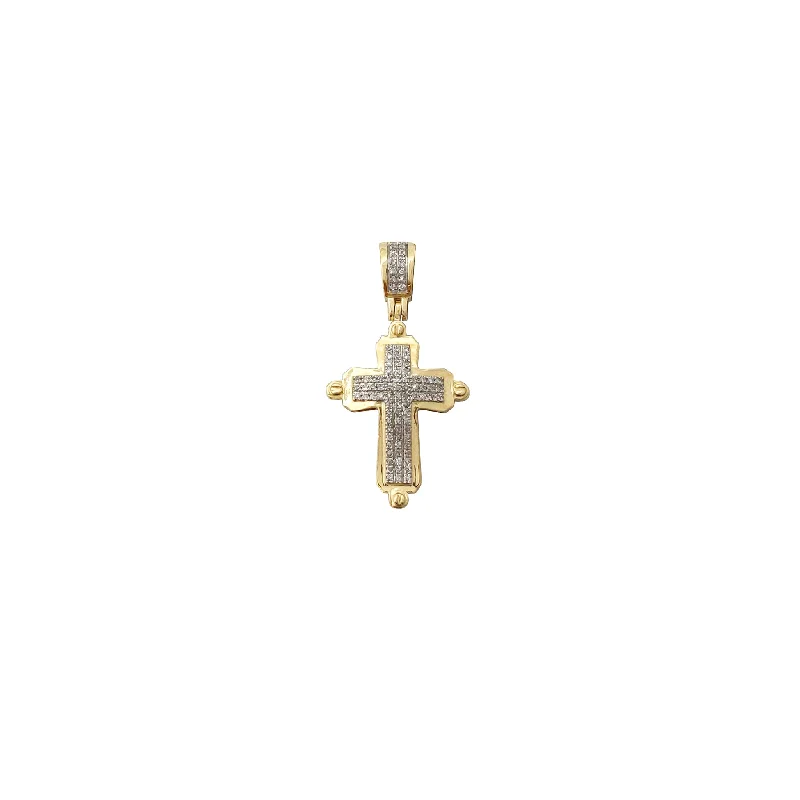 Cross pendant necklaces for religious giftsDiamond Pave Cross Pendant (10K)