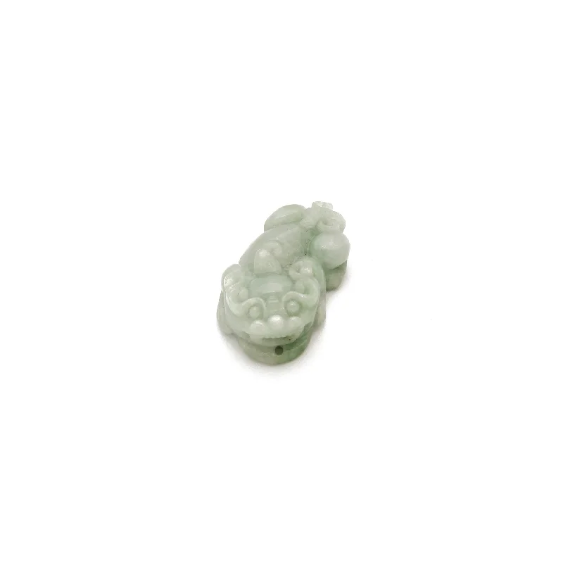 Gold-plated pendants for affordable luxury[貔貅] Male Pixiu (Wealth Guardian) Jade Pendant