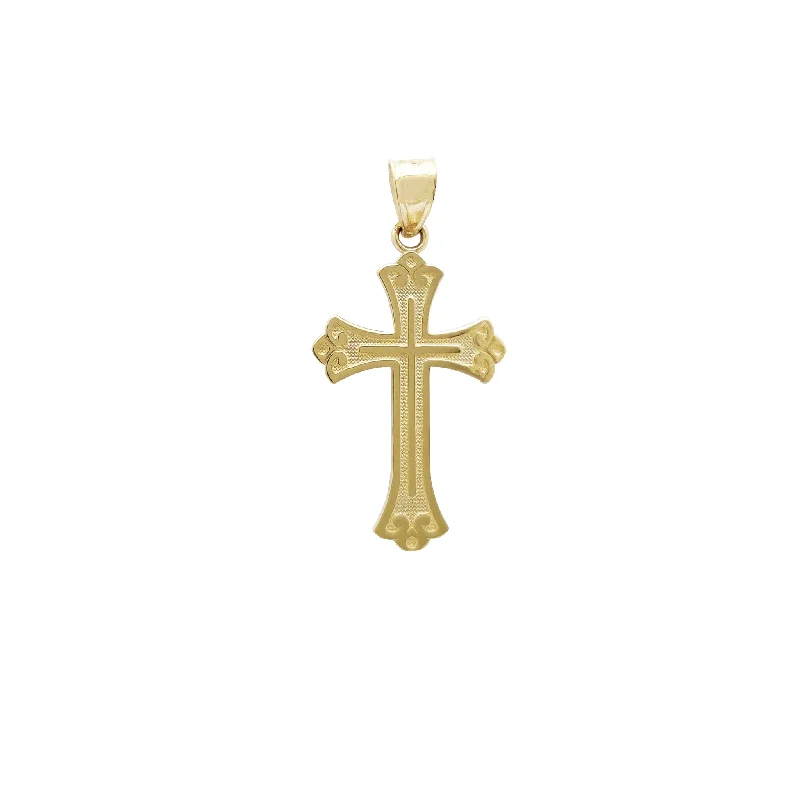 Magnetic - Locking Pendant with Hidden Compartment for Secret MessagesOrthodox Cross Pendant (14K)